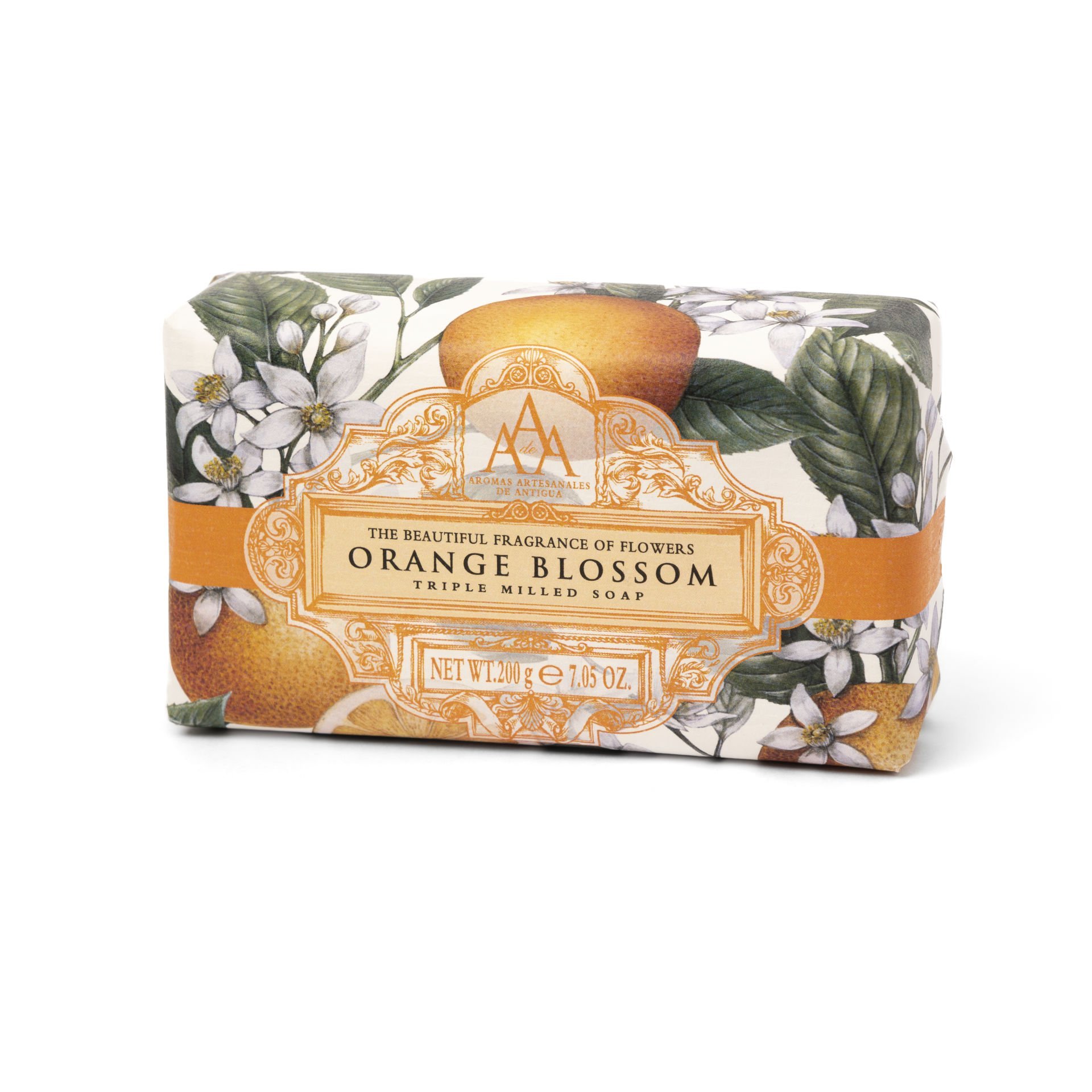 Aromas Artesanales De Antigua Sabun Orange Blossom 200 Gr
