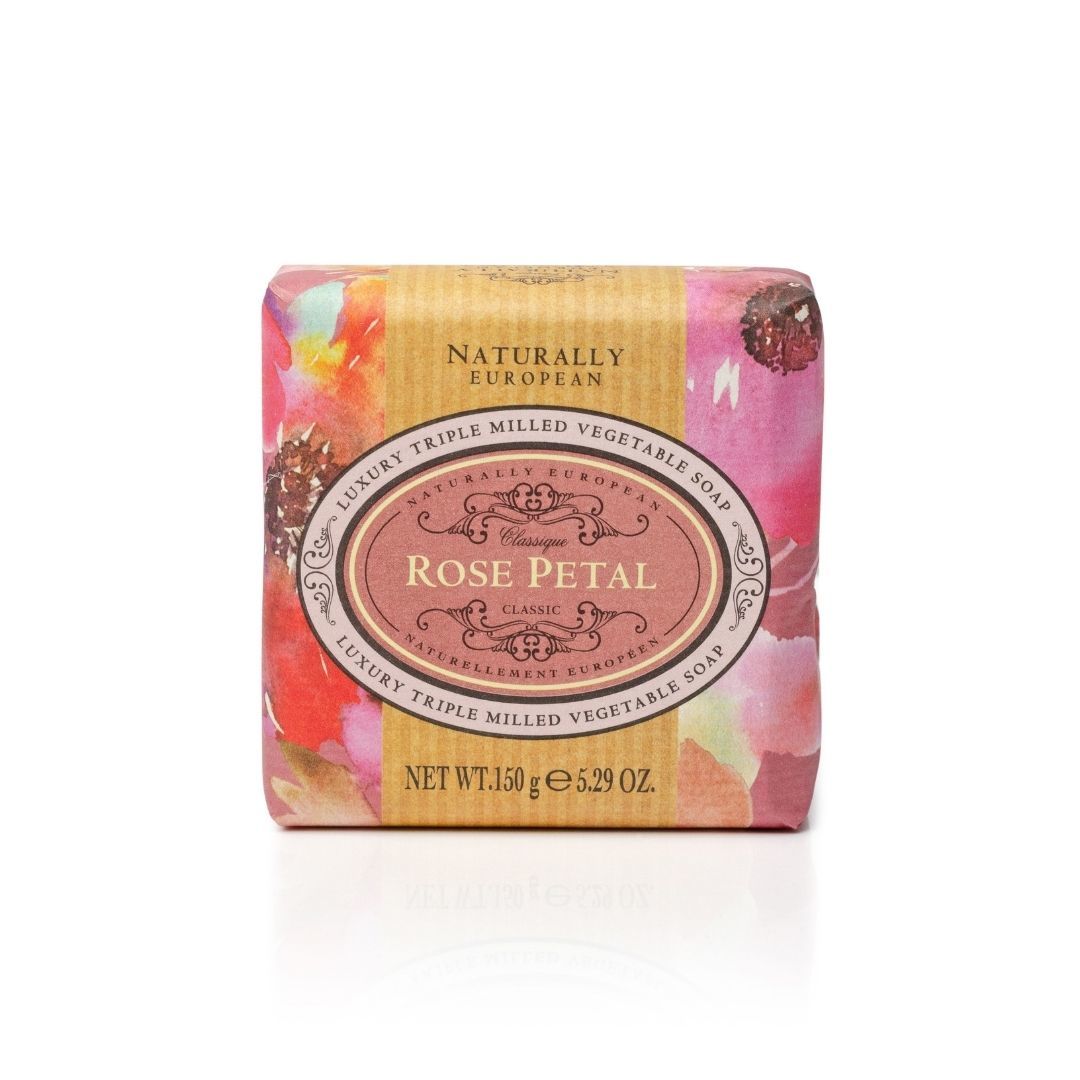 Naturally European Sabun Rose Petal 150 Gr