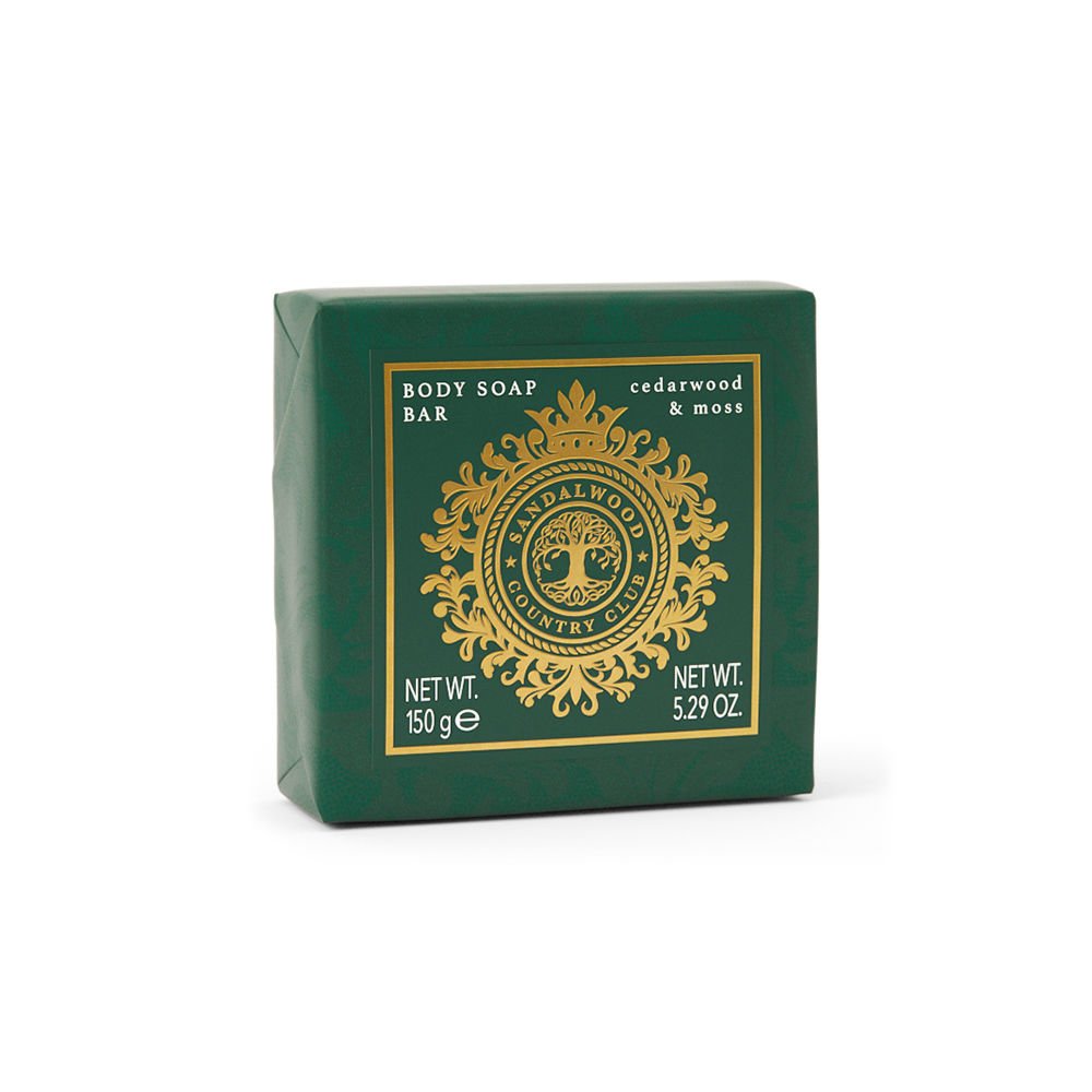 Sandalwood Country Club Sabun Bar Cedarwood & Moss 150 Gr