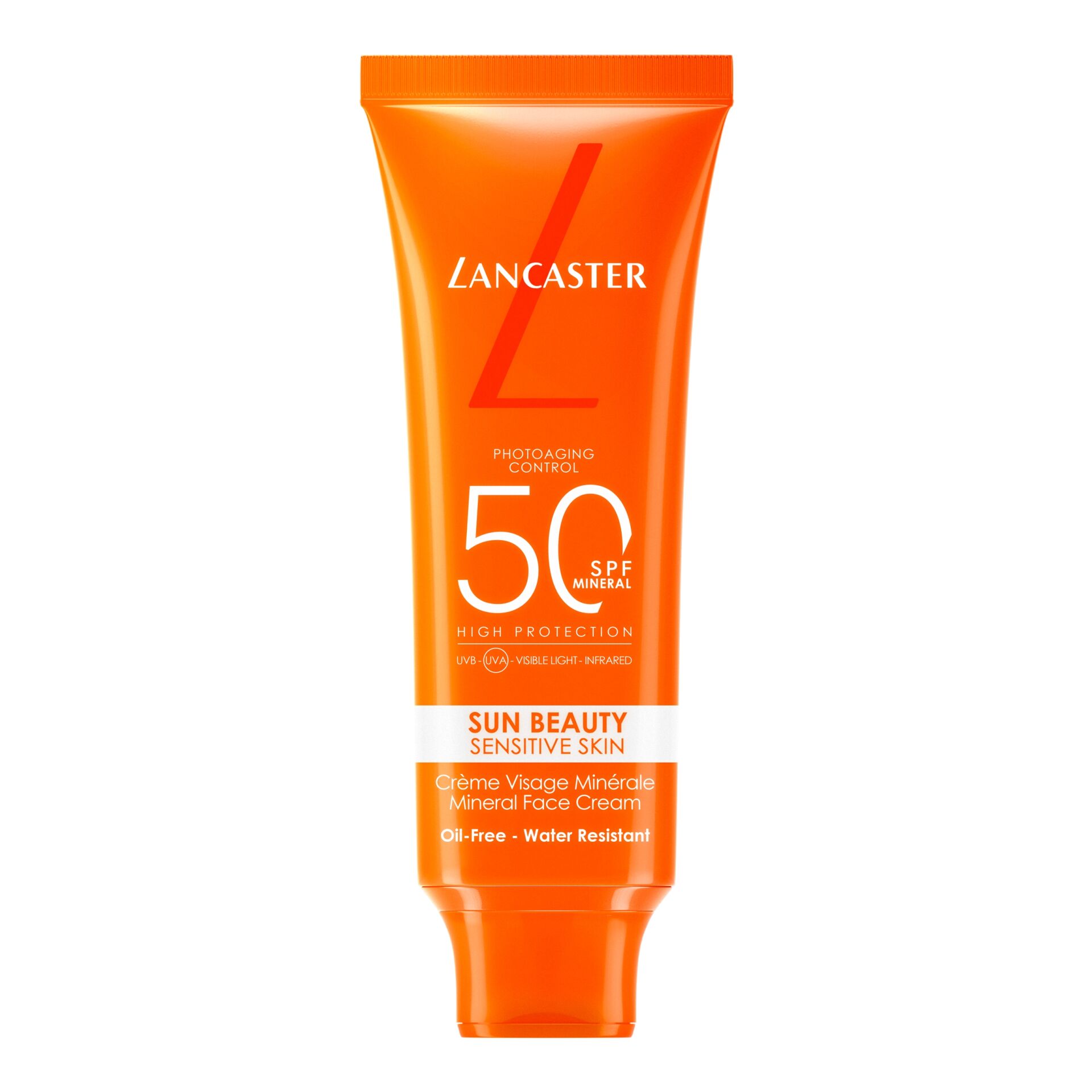 Lancaster Sun Beauty Sensitive Skin Mineral Face Cream SPF50 50 Ml