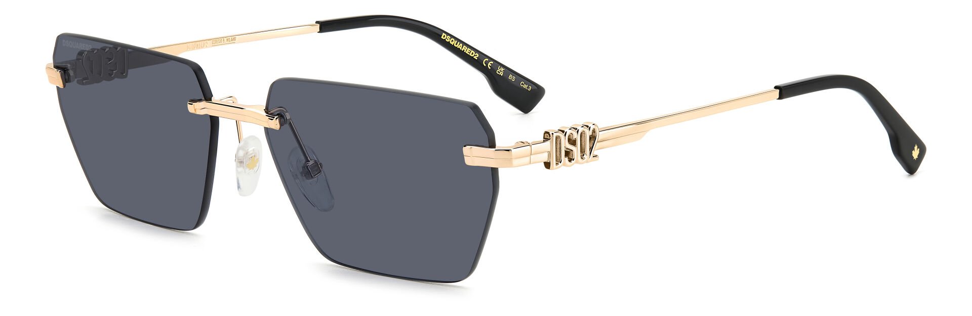 Dsquared2 D2 0102/S - 807572K Grey Erkek Güneş Gözlüğü