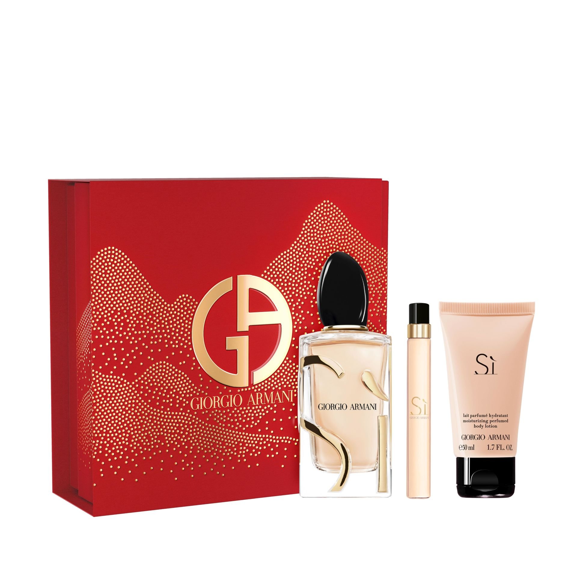 Giorgio Armani Si Edp 100 Ml + Edp 10 Ml + Body Lotion 50 Ml