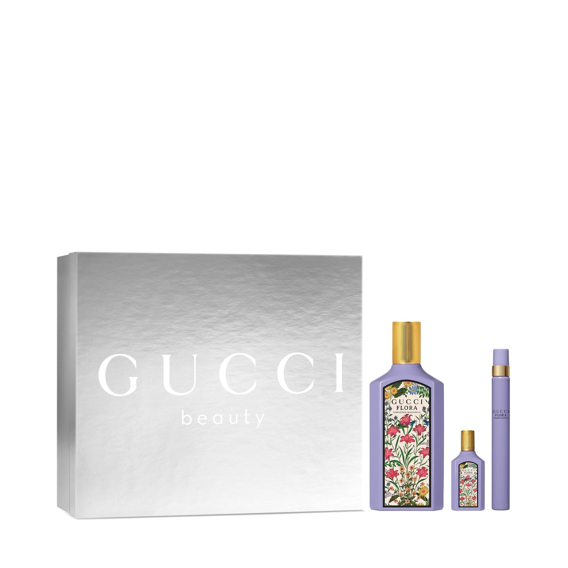 Gucci Flora Gorgeous Magnolia Edp 100 Ml + Edp 5 Ml + Edp 10 Ml