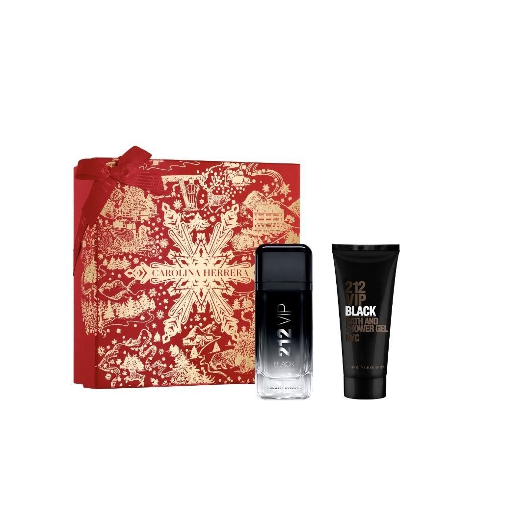 Carolina Herrera 212 Vip Men Black Edp 100 Ml + Shower Gel 100 Ml