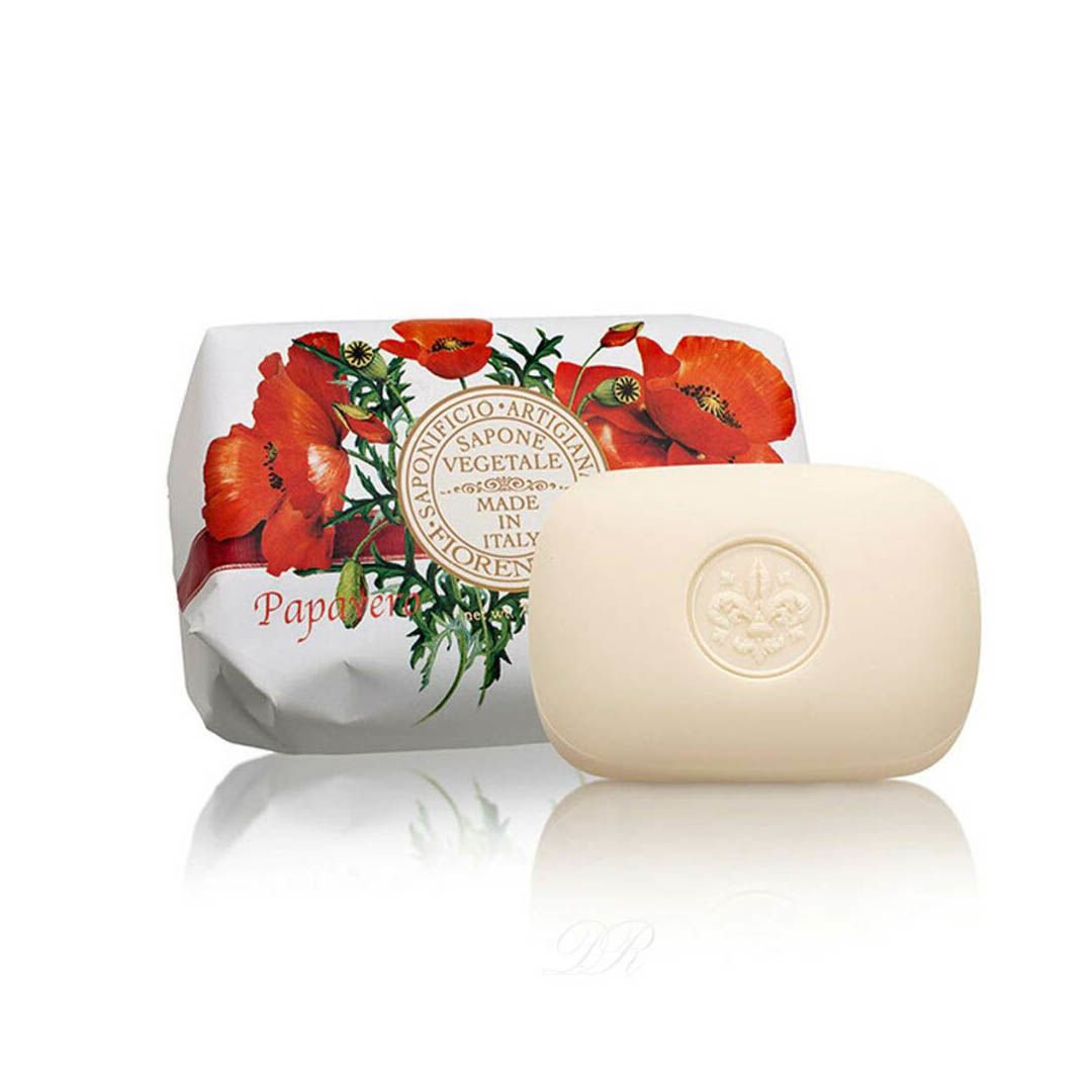 Saponificio Artigianale Fiorentino Sabun 200 Gr (6) - Poppy