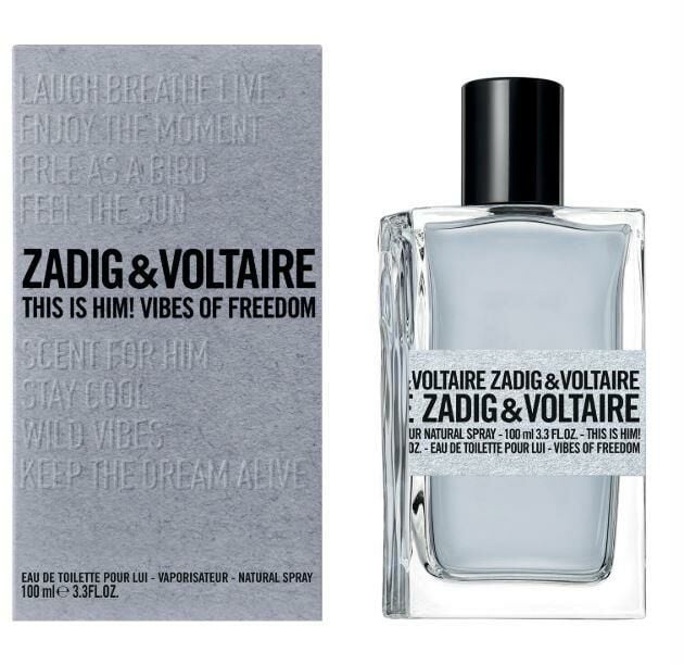 Zadig Voltaire This Is Him Vibes Of Freedom Edt 100 Ml