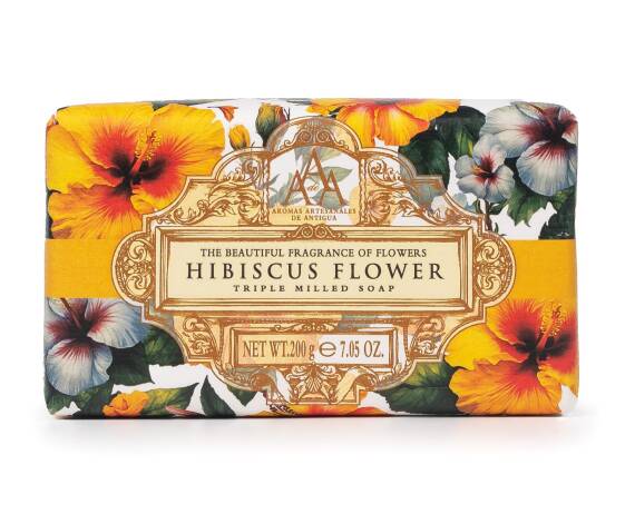Aromas Artesanales De Antigua Sabun Hibiscus 200 Gr - 1