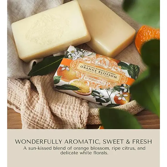 Aromas Artesanales De Antigua Sabun Orange Blossom 200 Gr - 2