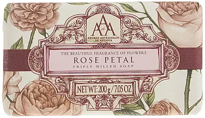 Aromas Artesanales De Antigua Sabun Rose Petal 200 Gr - 3