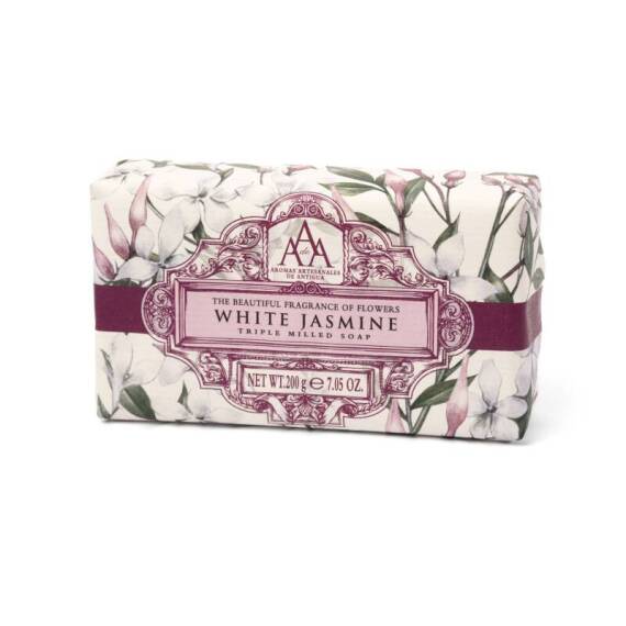 Aromas Artesanales De Antigua Sabun White Jasmine 200 Gr - 1