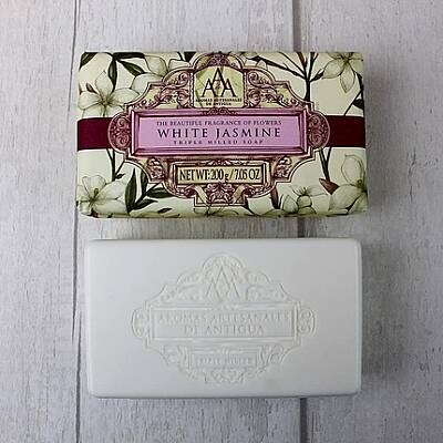 Aromas Artesanales De Antigua Sabun White Jasmine 200 Gr - 2