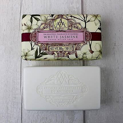 Aromas Artesanales De Antigua Sabun White Jasmine 200 Gr - 2