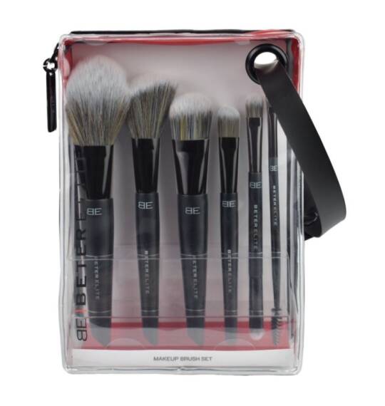 Beter Elite 6'Lı Saklama Çantalı Makyaj Fırça Seti - 1