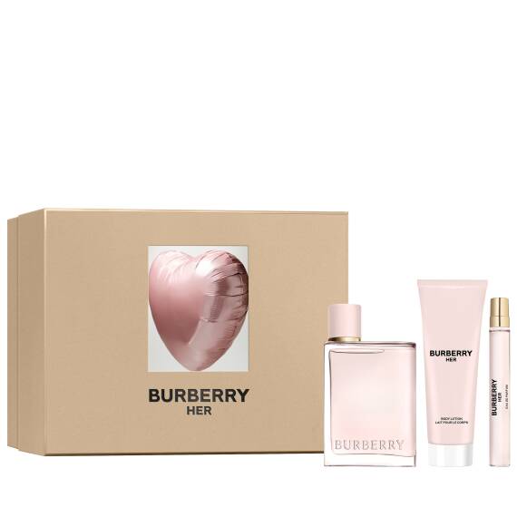 Burberry Her Edp 100 Ml + Body Lotion 75 Ml + Edp 10 Ml - 2