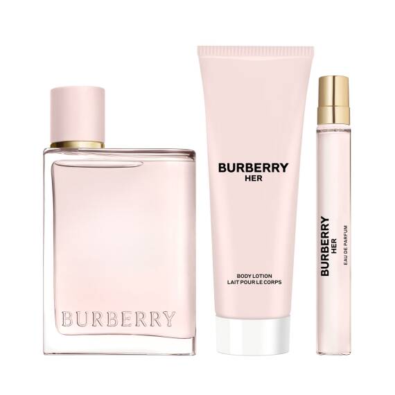 Burberry Her Edp 100 Ml + Body Lotion 75 Ml + Edp 10 Ml - 2