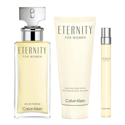 Calvin Klein Eternity Women Edp 100 Ml + Body Lotion 100 Ml + Edp 10 Ml - 2