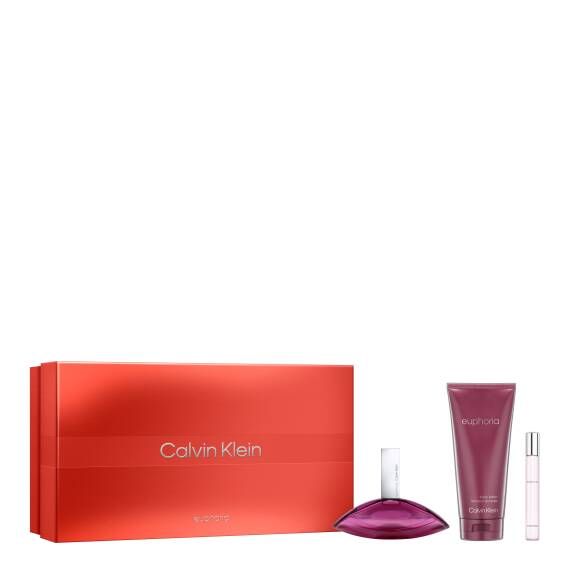 Calvin Klein Euphoria Woman Edp 100 Ml + Body Lotion 200 Ml + Edp 10 Ml - 1