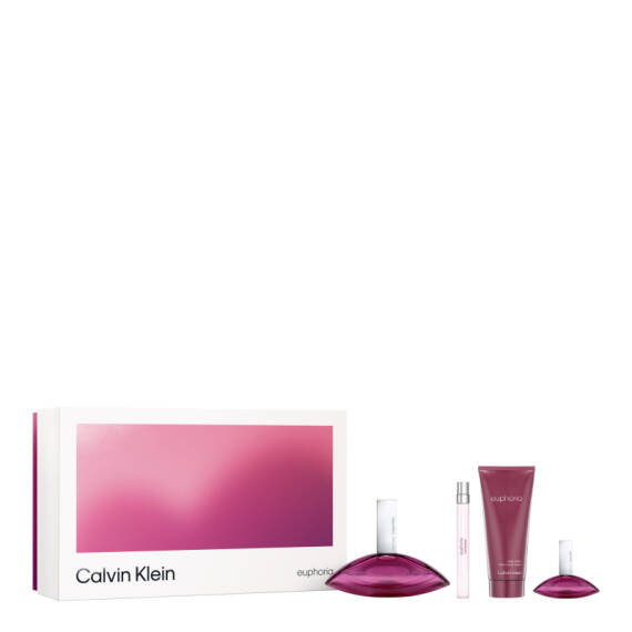 Calvin Klein Euphoria Women Edp 100 Ml + Body Lotion 100 Ml + Edp 15 Ml + Edp 10 Ml - 1