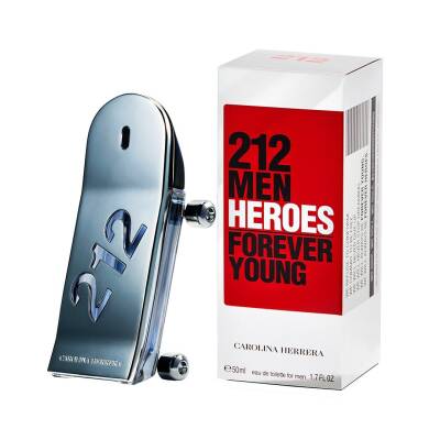 Carolina Herrera 212 Heroes Men Edt 50 Ml - 1