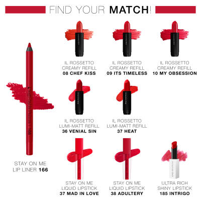 Diego Dalla Palma Mu Lip Pencil Stay On Me Lip Liner Water Resistant 166 - 4