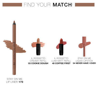 Diego Dalla Palma Mu Lip Pencil Stay On Me Lip Liner Water Resistant 170 - 4