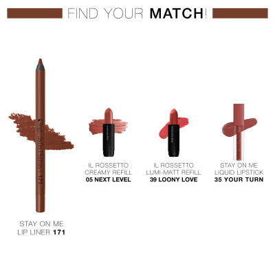 Diego Dalla Palma Mu Lip Pencil Stay On Me Lip Liner Water Resistant 171 - 4