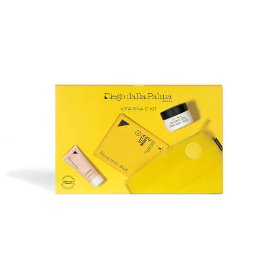 Diego Dalla Palma SC Vitamin C Kırışık Önleyici Krem 50 Ml + Makyaj Temizleyici 50 Ml + Maske 15 Ml + Çanta - 2