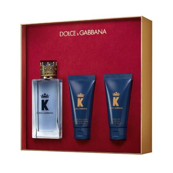 Dolce Gabbana K Edt 100 Ml + Shower Gel 50 Ml + After Shave Balm 50 Ml - 1