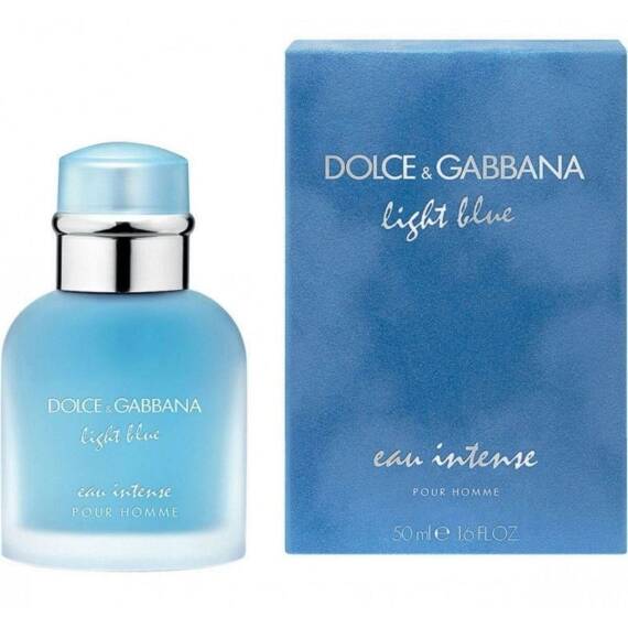 Dolce Gabbana Light Blue Eau Intense Pour Homme Edp 50 Ml Erkek Parfüm - 1