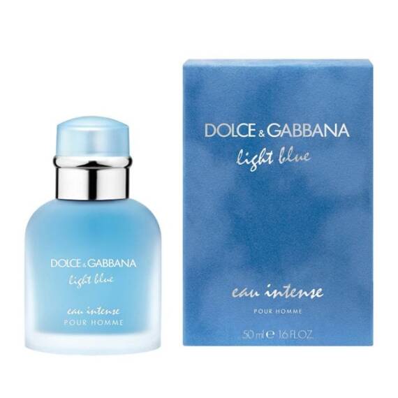 Dolce Gabbana Light Blue Eau Intense Pour Homme Edp 50 Ml Erkek Parfüm - 1