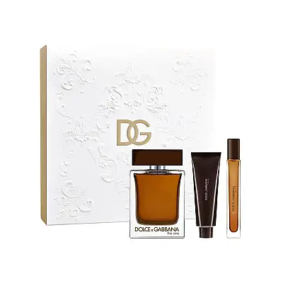 Dolce Gabbana The One For Men Edp 100 Ml + Shower Gel 50 Ml + Edp 10 Ml - Dolce Gabbana