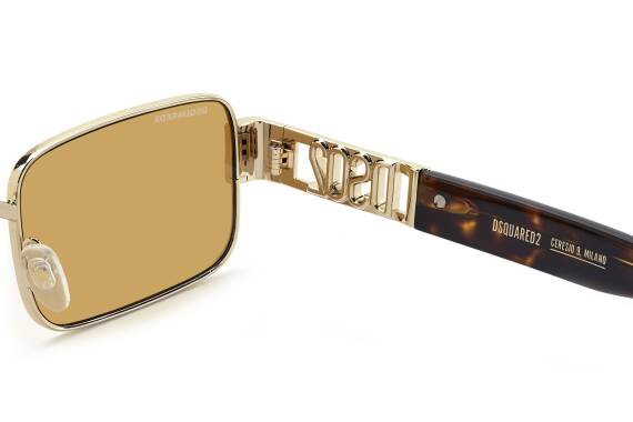 Dsquared2 D2 0156/S - J5G5470 Brown Erkek Güneş Gözlüğü - 4
