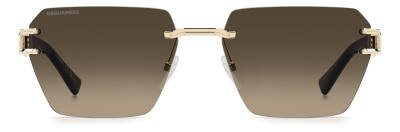 Dsquared2 D2 0173/S - J5G58HA - 58 Brown Erkek Güneş Gözlüğü - 2