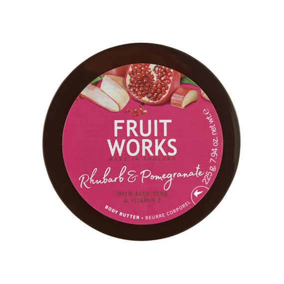 Fruit Works BB Rhubarb & Pomegranate Vücut Kremi 225 Gr - 3