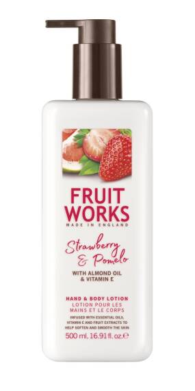 Fruit Works BL Strawberry & Pomelo El Ve Vücut Losyonu 500 Ml - 1