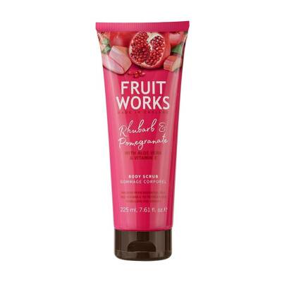 Fruit Works BS Rhubarb & Pomegranate Vücut Peelingi 225 Ml - 1
