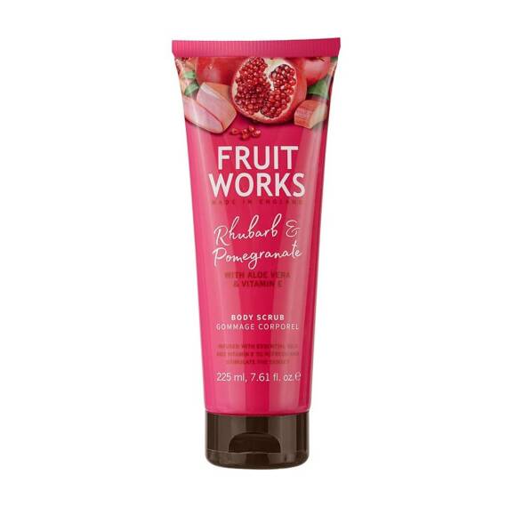 Fruit Works BS Rhubarb & Pomegranate Vücut Peelingi 225 Ml - 1