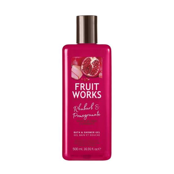 Fruit Works SG Rhubarb & Pomegranate Duş Jeli 500 Ml - 1