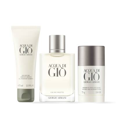 Giorgio Armani Acqua Di Gio Homme Edt 100 Ml + Shower Gel 75 Ml + Deostick 75 ml - 3