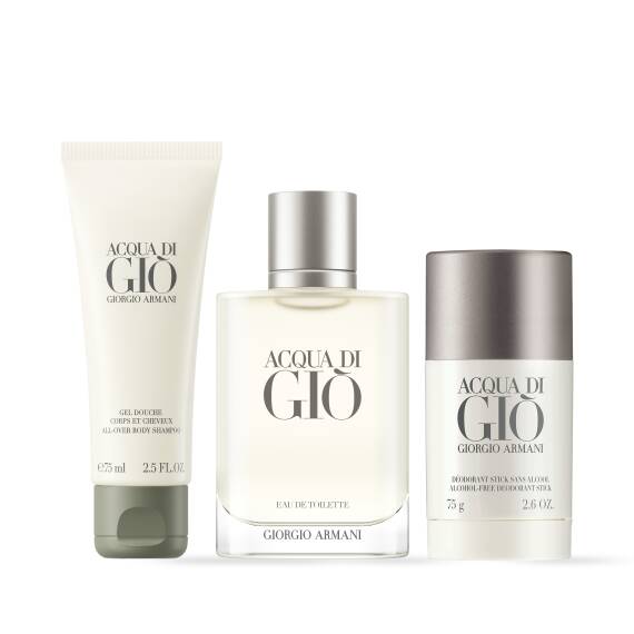 Giorgio Armani Acqua Di Gio Homme Edt 100 Ml + Shower Gel 75 Ml + Deostick 75 ml - 3