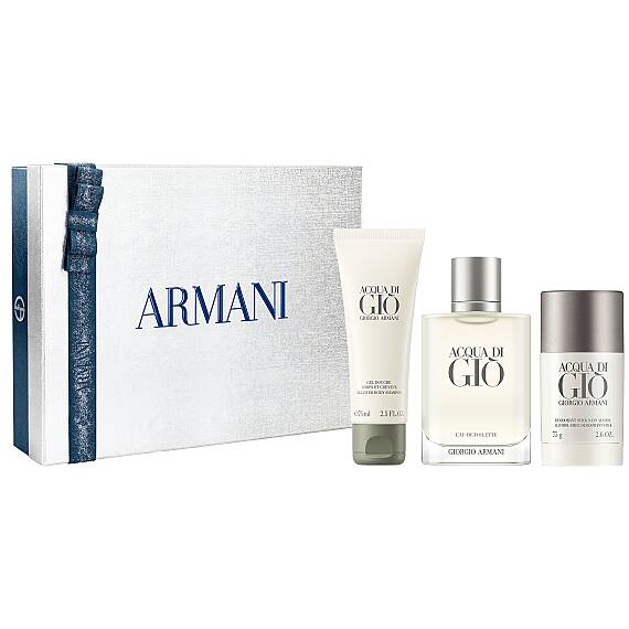 Giorgio Armani Acqua Di Gio Homme Edt 100 Ml + Shower Gel 75 Ml + Deostick 75 ml - 1