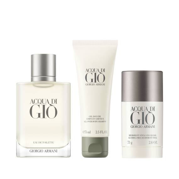 Giorgio Armani Acqua Di Gio Homme Edt 100 Ml + Shower Gel 75 Ml + Deostick 75 Ml - 2