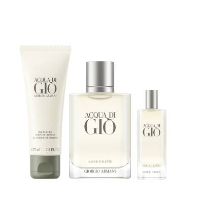 Giorgio Armani Acqua Di Gio Pour Homme Edt 100 Ml + Shower Gel 75 Ml + Edt 15 Ml - 2