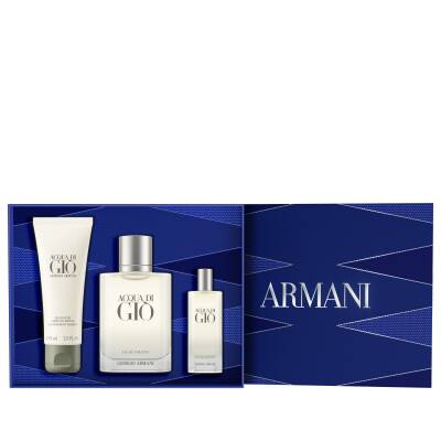 Giorgio Armani Acqua Di Gio Pour Homme Edt 100 Ml + Shower Gel 75 Ml + Edt 15 Ml - 3