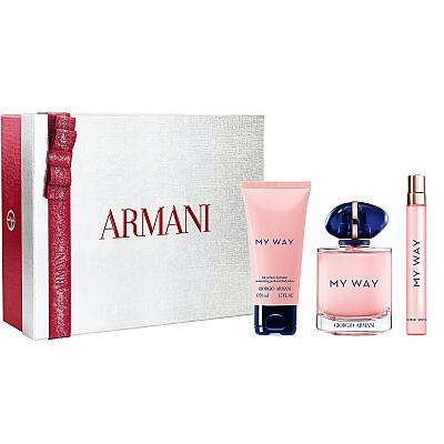 Giorgio Armani My Way Edp 90 Ml + Body Lotion 50 Ml + Edp 10 Ml - Giorgio Armani