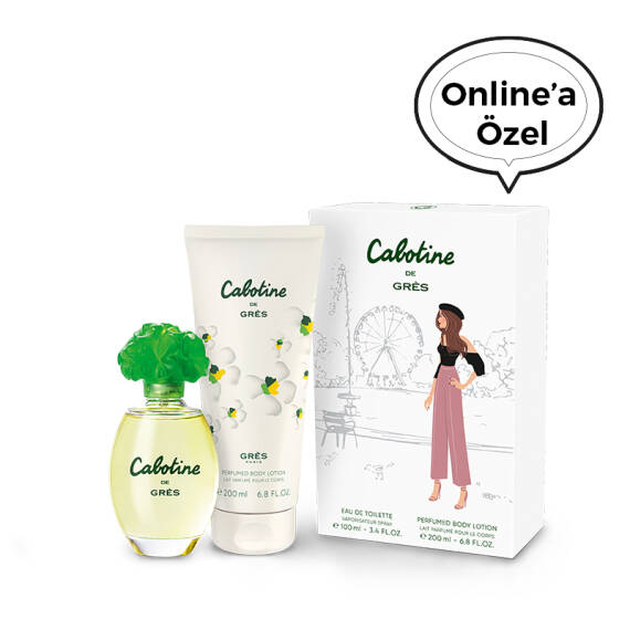 Gres Cabotine De Gres Edt 100 Ml + Vücut Losyonu 200 Ml - 1