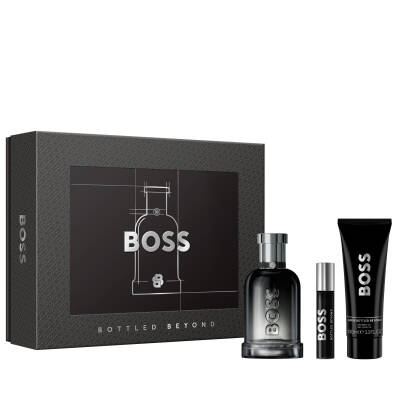 Hugo Boss Bottled Beyond Edp 100 Ml + Shower Gel 100 Ml + Edp 10 Ml - Hugo Boss