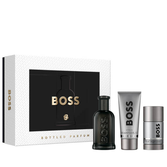 Hugo Boss Bottled Parfum 100 Ml + Shower Gel 100 Ml + Deostick 75 Ml - 1
