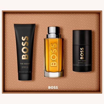 Hugo Boss The Scent For Him Edt 100 Ml + Shower Gel 100 Ml + Edt 10 Ml - 2