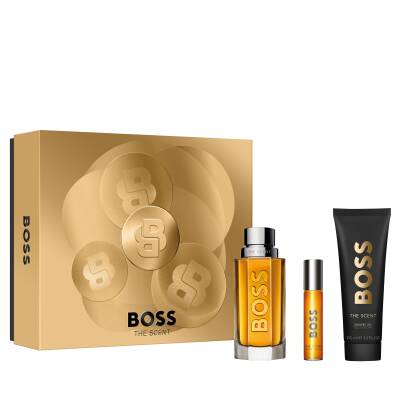 Hugo Boss The Scent For Him Edt 100 Ml + Shower Gel 100 Ml + Edt 10 Ml - Hugo Boss